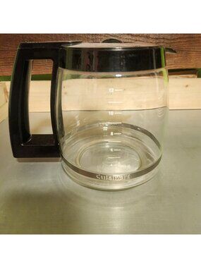 Cuisinart 12-Cup Replacement Coffee Carafe With Black Lid & Handle
